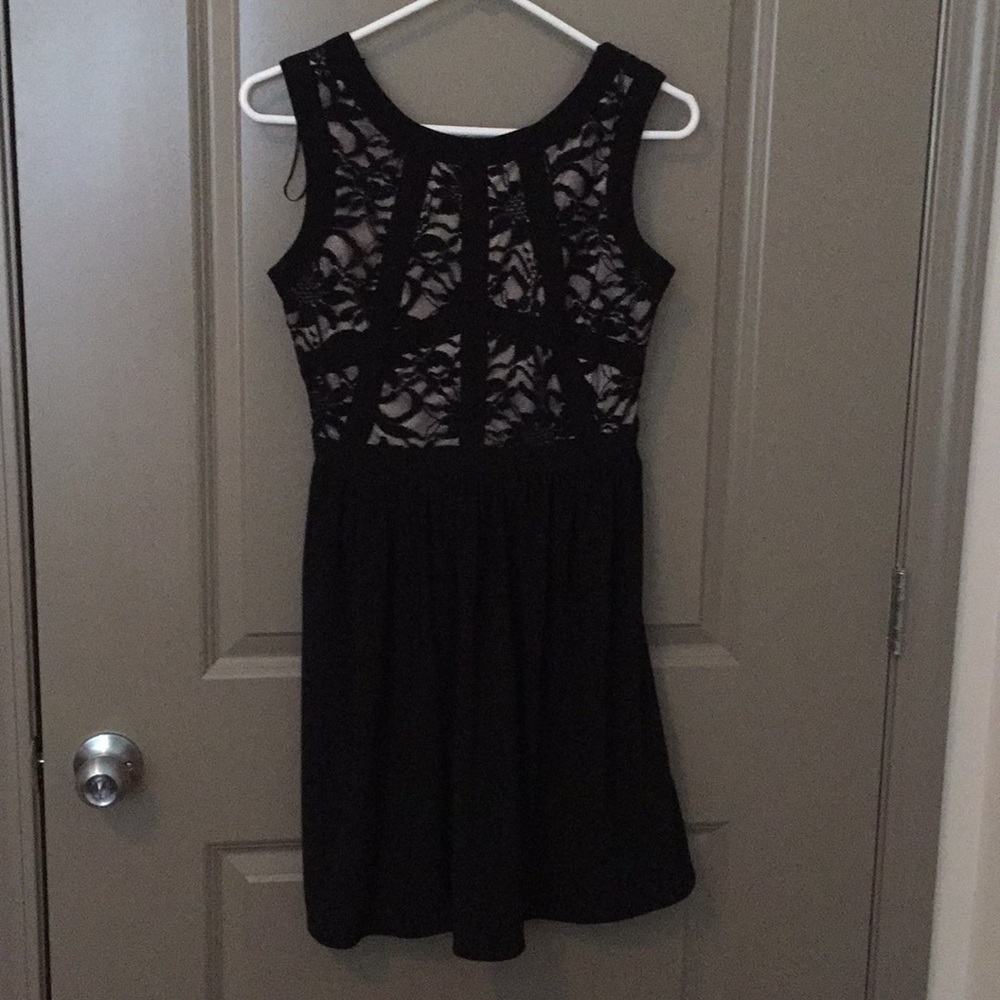 Lace semi-formal dress